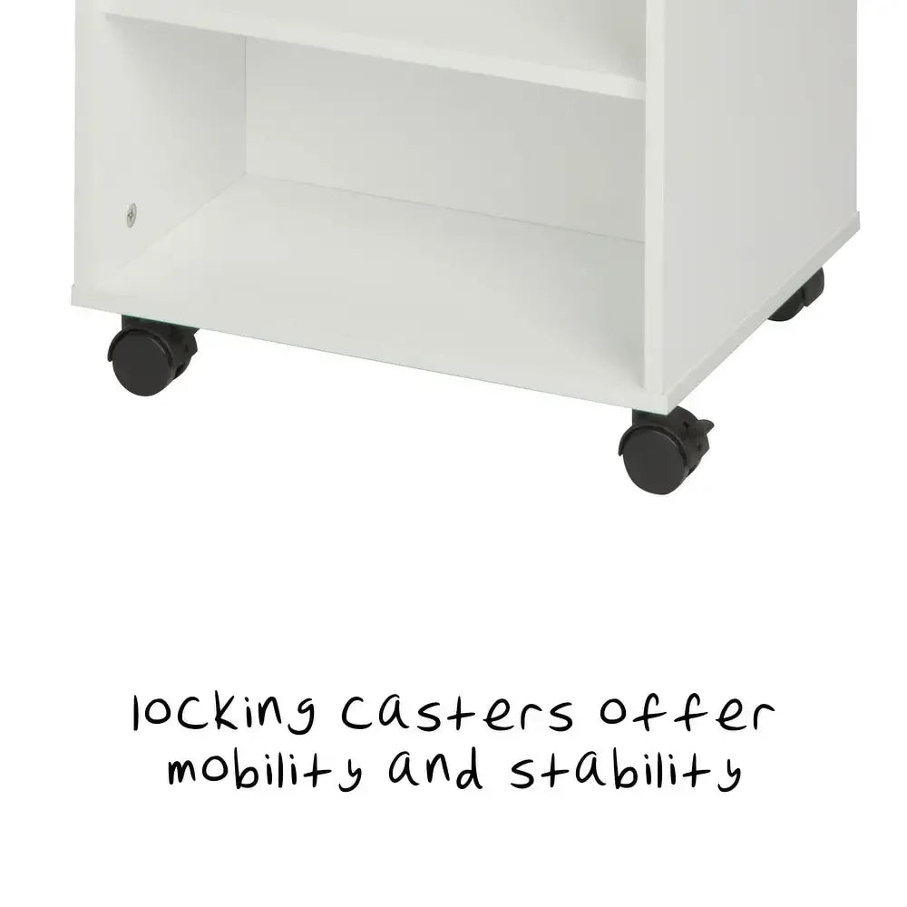 Customized White Fashion Modern Living Room Furniture Wood Movable Clickable Kitchen Furntiure LED Light Coffee Table