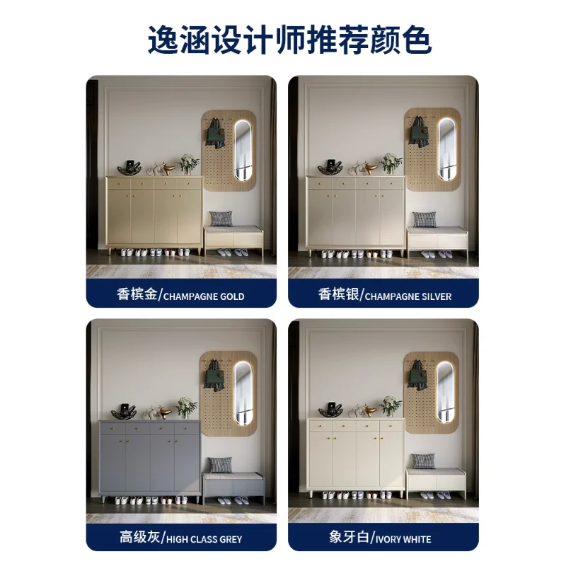 furniture luxury shoe changing stool can be sat at the entrance of the home, and the entrance is against for living room