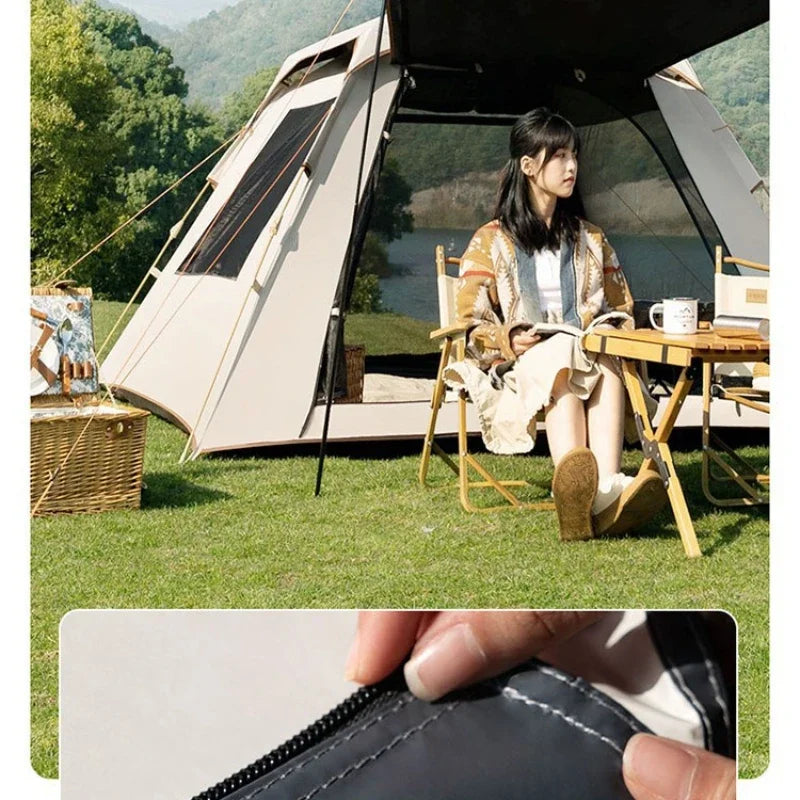 Outdoor Tent 5-8 People Automatic Park Camping Tent Picnic Ourdoors Sunproof Camping Tent Camping Equipment Gazebo
