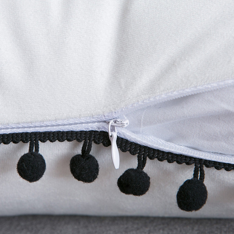 Simple pattern sofa pillowcase