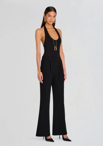 Pin Tuck Palazzo Pant