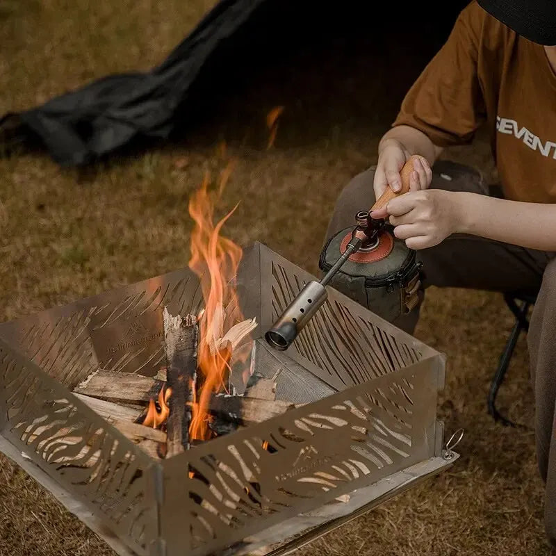 MOUNTAINHIKER Weeding Fires Machine Grass Burners Gases Torch Outdoor BBQ Blowtorch Camp Flamethrowers Camping Equipment   4.6