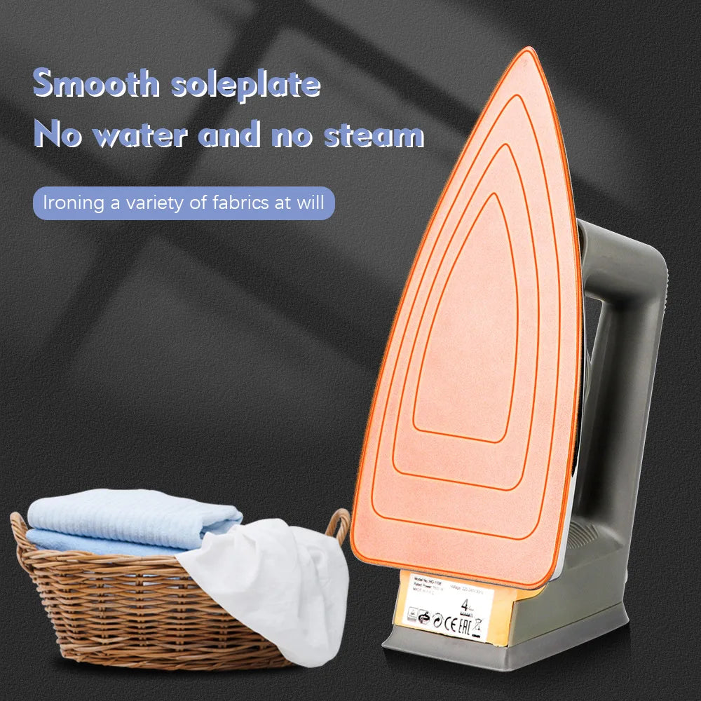 2025 Upgraded 1000W High-power Electric Iron 220V Home Travel Portable Stainless Steel Base Plate Clothing Iron