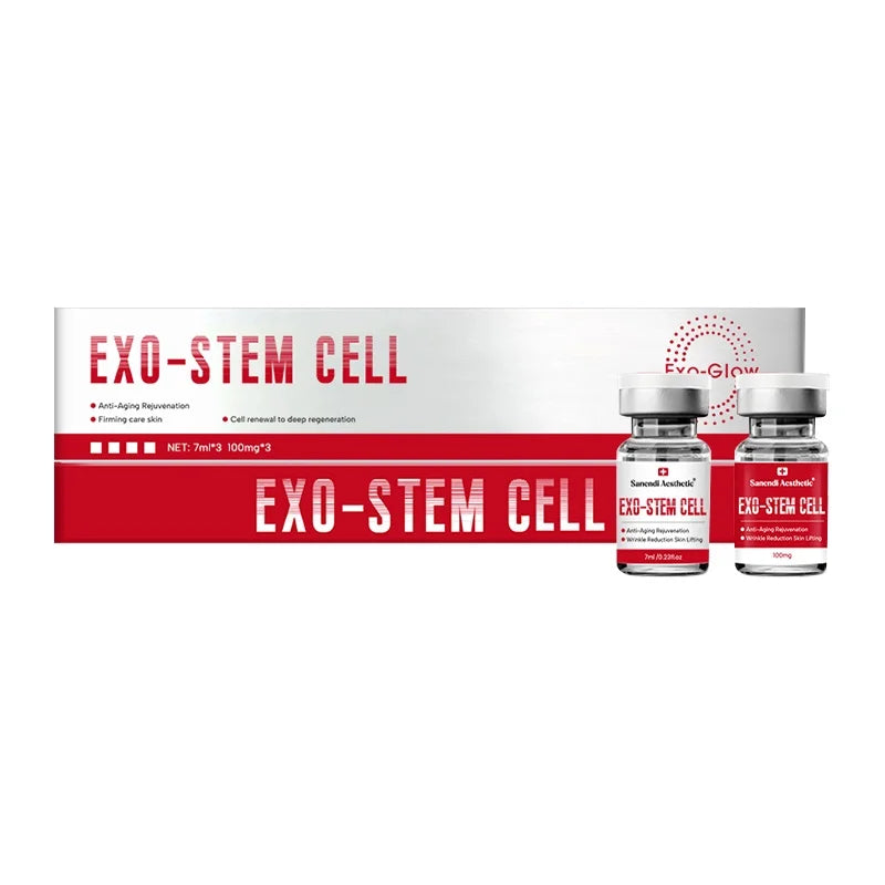 Korean Skin Care Stem Cell Serum for Face Skin Booster Anti-aging Dr.Pen Pdrn All Skin Type 7ML*3Vials+100mg*3Vials