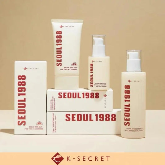 K-secret Seoul 1988 Essence Moisturizing/4% Retinol Eye Cream/Sunscreen/Snail Cream/Face Cleanser Facial Skin Care Products