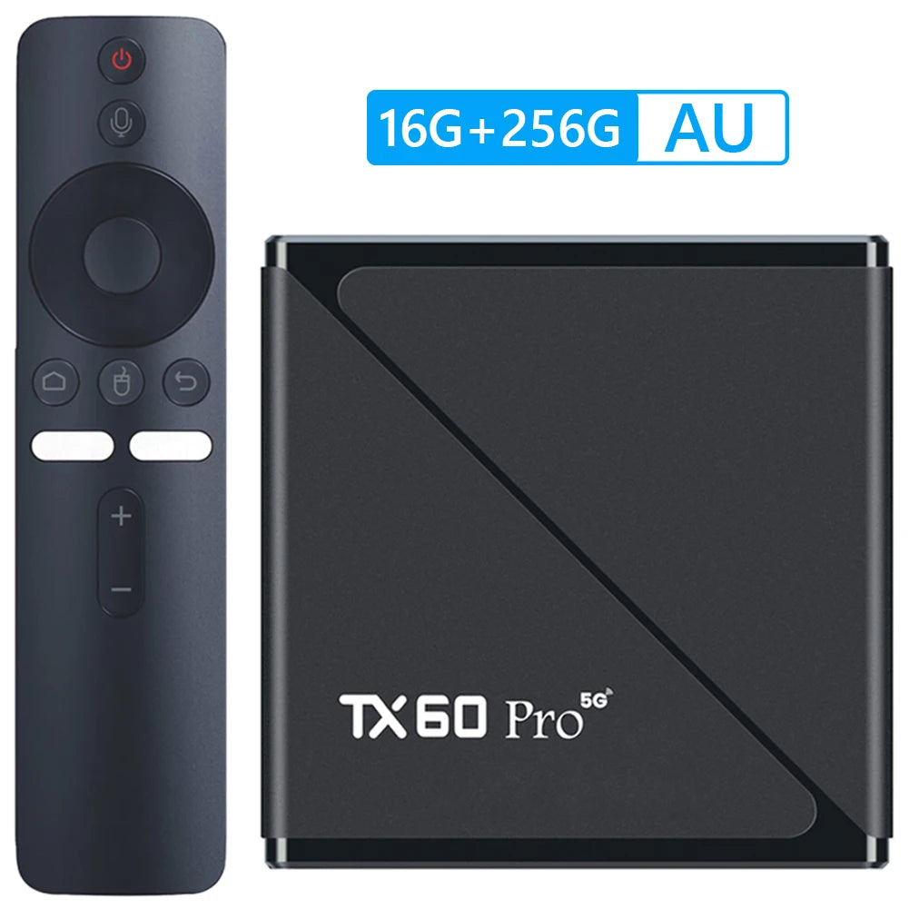 2025 Smart TV Box Android 16 TV Box 14K 2.4G 5G Dual WiFi 6 Set-top Box Video Media Player 16G 256G Home Set Top Box AU/UK/US/EU