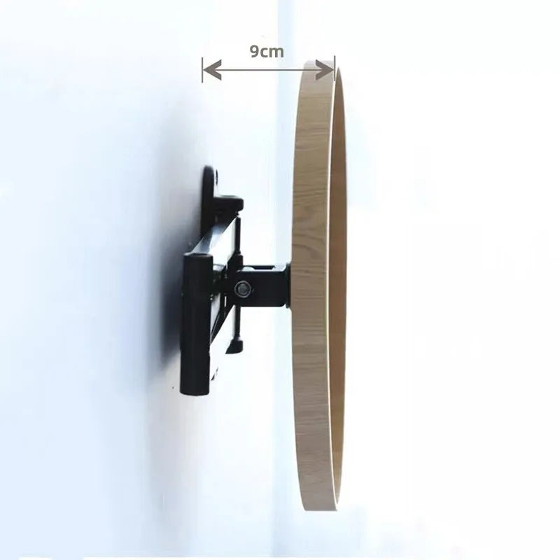 Creative wall hanging Sofa side table foldable wooden corner table bedside tables telescopic coffee table living room furniture