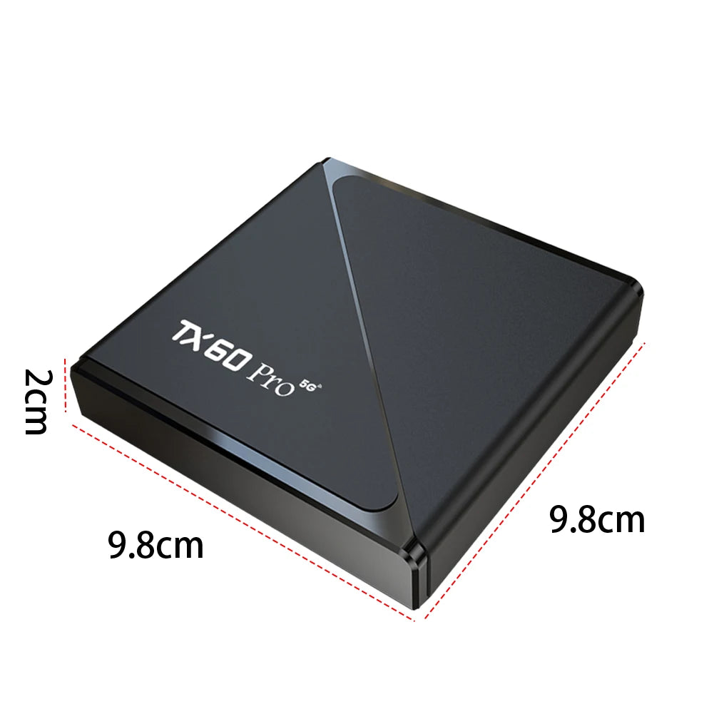 2025 Smart TV Box Android 16 TV Box 14K 2.4G 5G Dual WiFi 6 Set-top Box Video Media Player 16G 256G Home Set Top Box AU/UK/US/EU