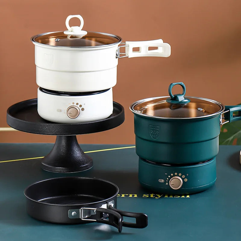 Electric Hot Pot Cooker Baby Porridge Multicooker Stew Heating Eggs Soup Pan Noodles Steamer Rice Cookers Cooking Pot EU Plug