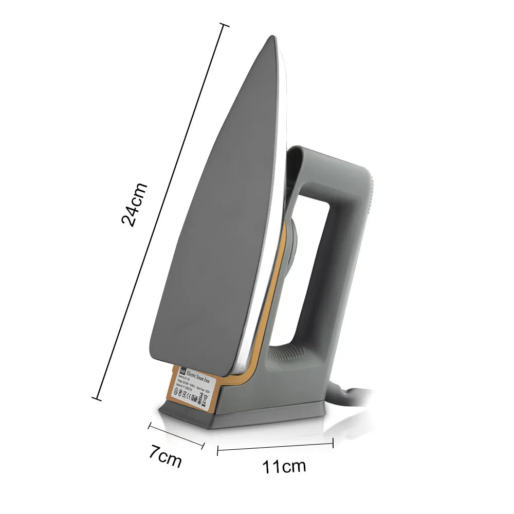 2025 Upgraded 1000W High-power Electric Iron 220V Home Travel Portable Stainless Steel Base Plate Clothing Iron