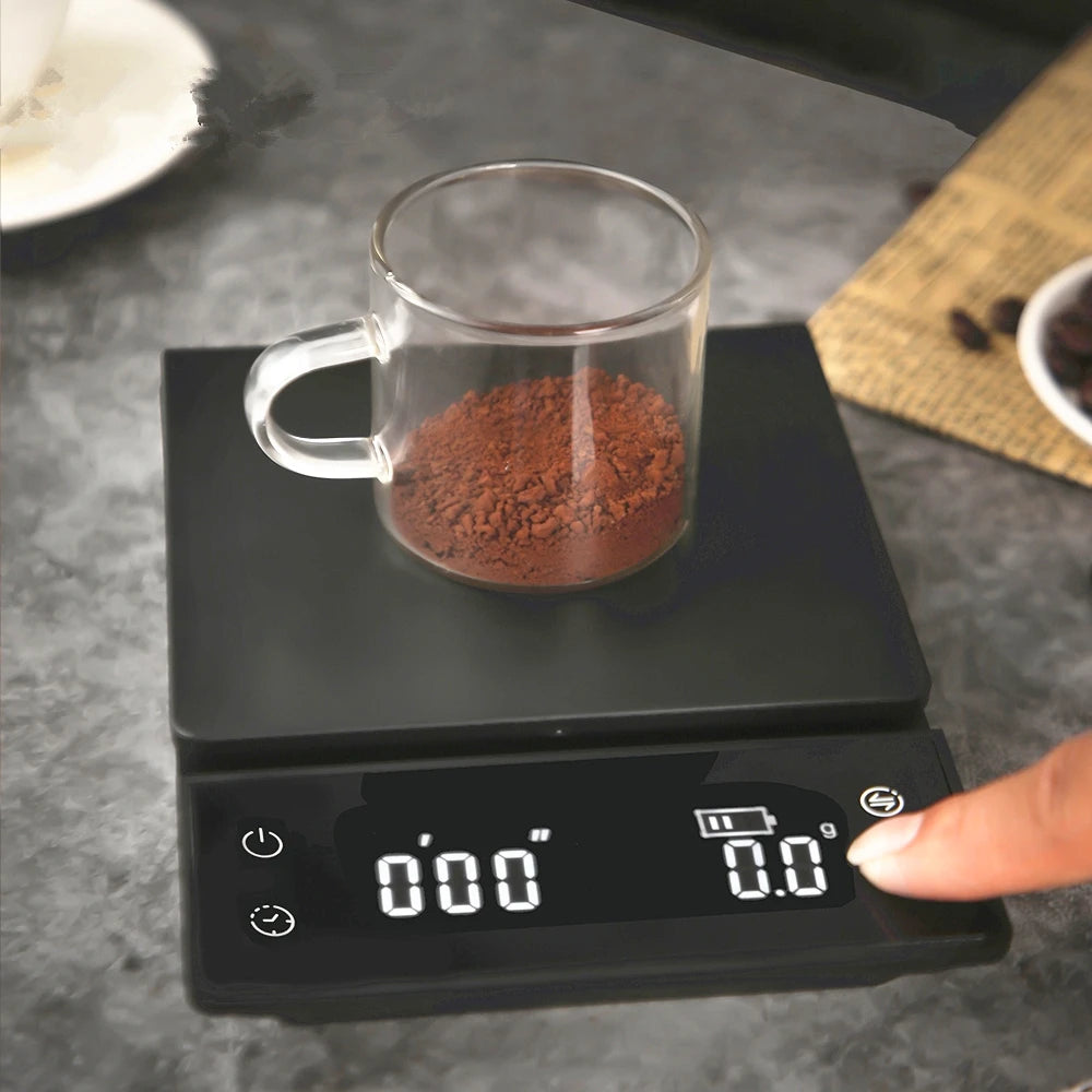 Electronic kitchen scale, precision food scale, intelligent digital scale, portable coffee scale, household scale
