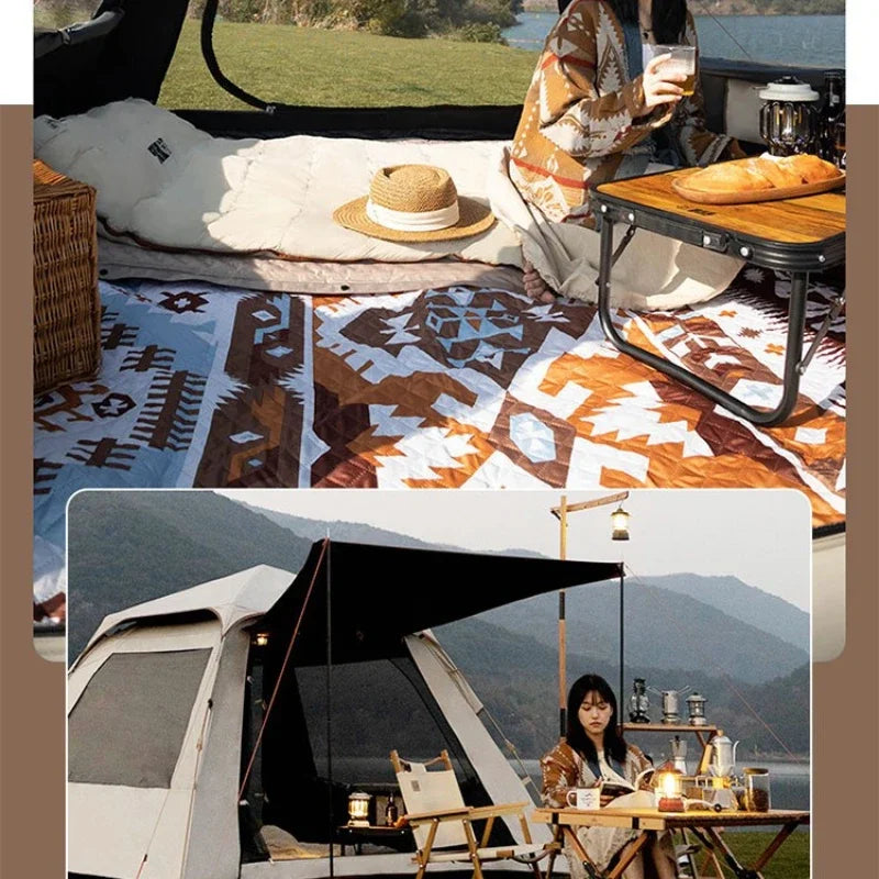 Outdoor Tent 5-8 People Automatic Park Camping Tent Picnic Ourdoors Sunproof Camping Tent  Camping Equipment  Gazebo