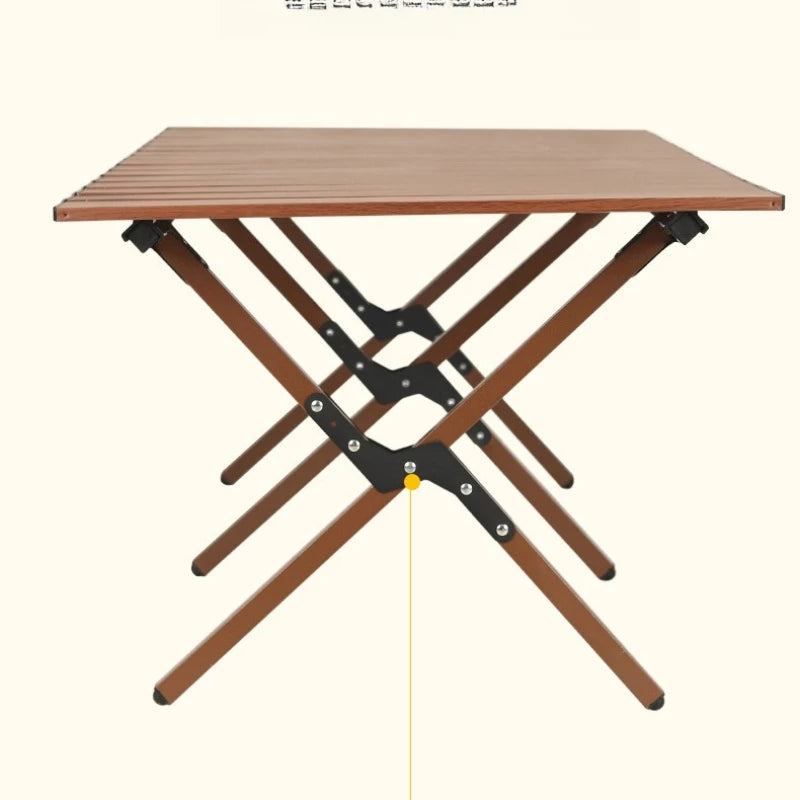 Outdoor Garden Table Pliante Camping Table Folding Side Desk Sedentary Tables Parasol Szafka Kempingowa Kitchen Furniture