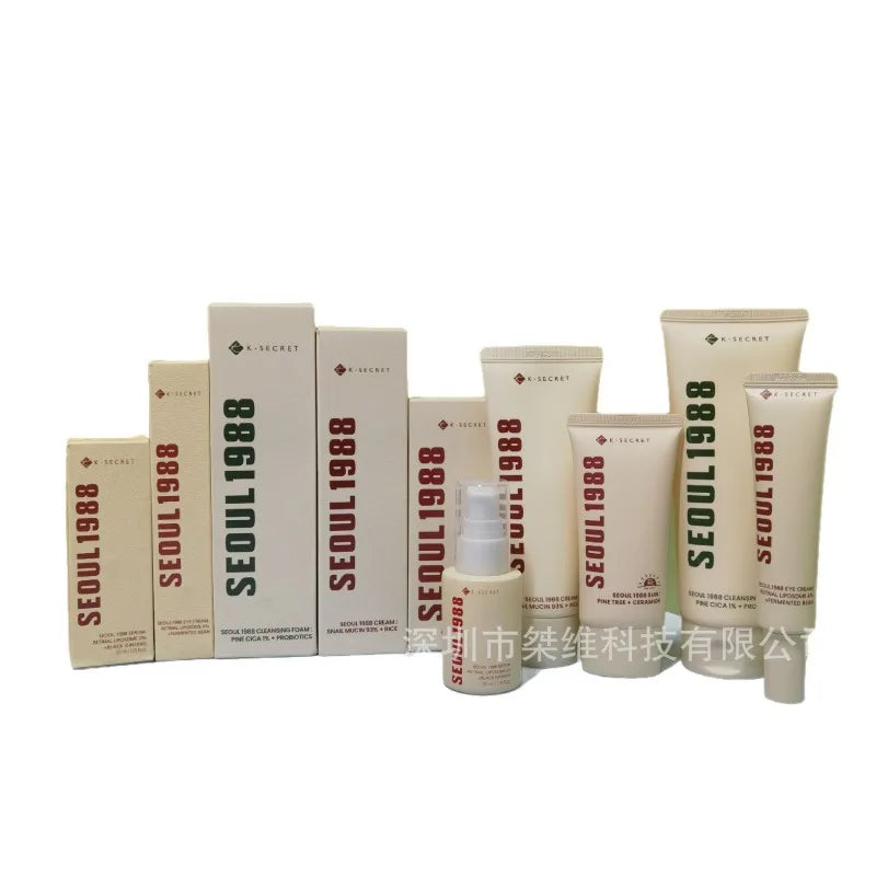 K-secret Seoul 1988 Essence Moisturizing/4% Retinol Eye Cream/Sunscreen/Snail Cream/Face Cleanser Facial Skin Care Products