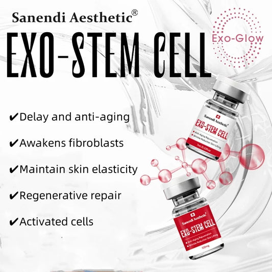 Korean Skin Care Stem Cell Serum for Face Skin Booster Anti-aging Dr.Pen Pdrn All Skin Type 7ML*3Vials+100mg*3Vials