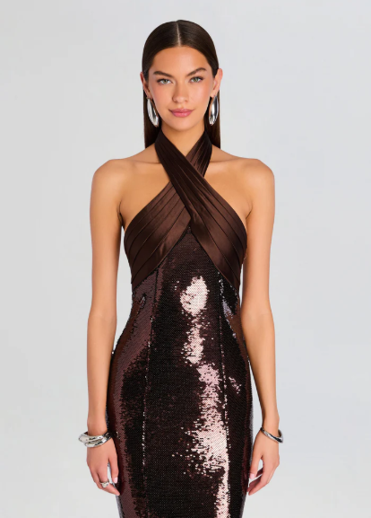 Tamra Sequin Dress